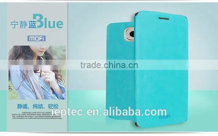 MOFi Case for Samsung Galaxy S6 G920F, Flip PU Leather Phone Cover for Samsung Galaxy S6 Case