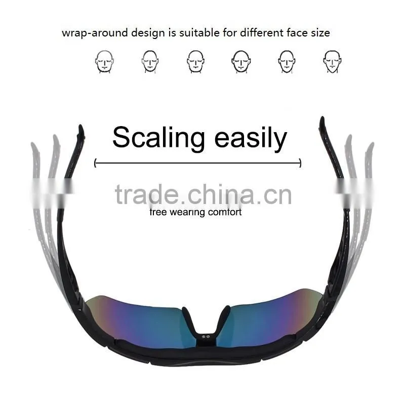 new model superior scratches resistance windproof dustproof sportive sunglasses manufacturer