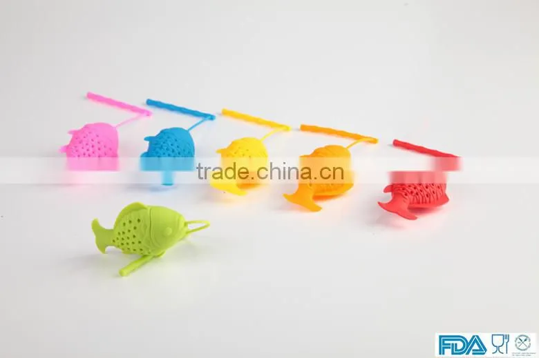 Fashionable BPA Free FDA/LFGB Approved Odourless Silicone Tea Infusers