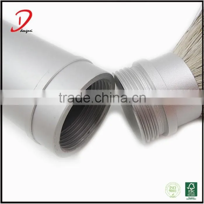 China Manufacturer Private Label Metal Handle Retractable Shaving Brush
