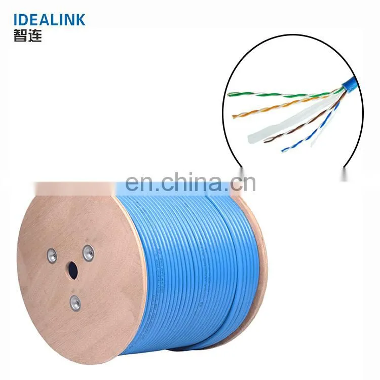 Low price ccs material 4 pair twist new utp cat 6 cable 0.57mm excel cat6 cable