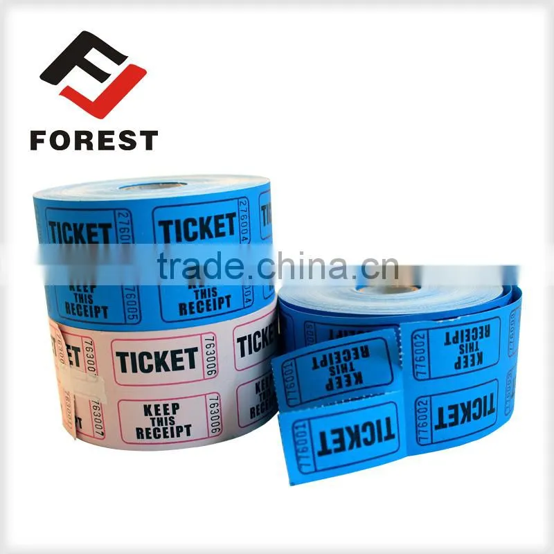 Supply cheap price high quality dance distributed lottery drawing tickets