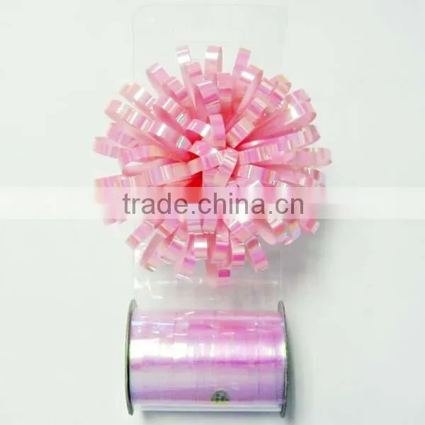 Spring Colors Valentine's Day Decorative Ribbon and Star Bow