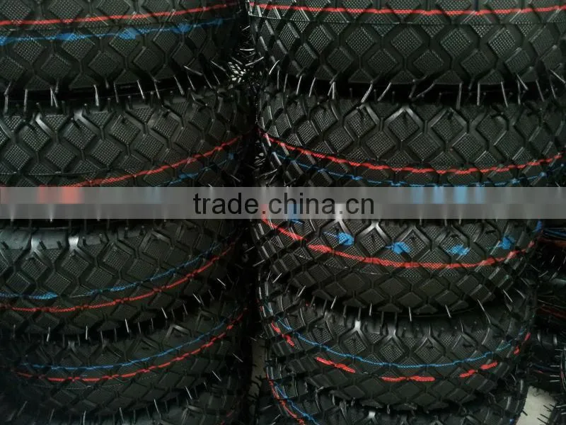 Made In CHINA Pneumatic Wheel Wheel Type Small Wheelbarrow Tire 10x 4.10/3.50-4