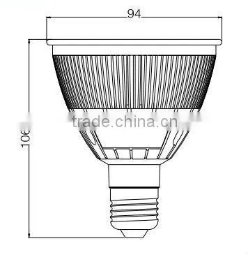 Energy star par30 save energy led spot light