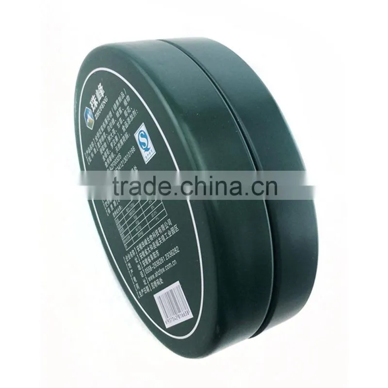 Wholesale Oval shape tin candy box /mint candy cantainer