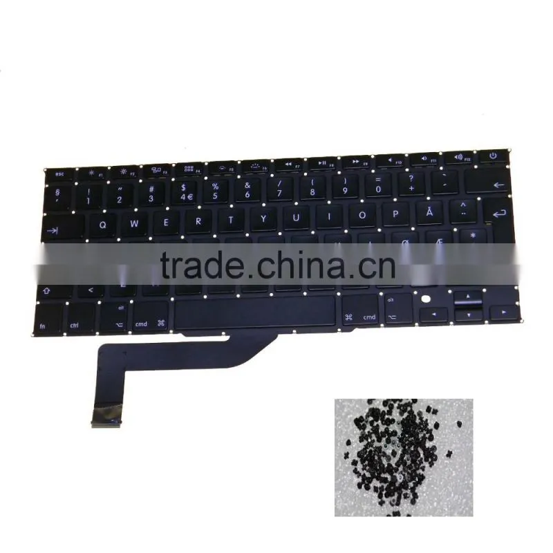 Norwegian Design Laptop Replacement Keyboard For Apple Macbook Air 15" A1398 2012