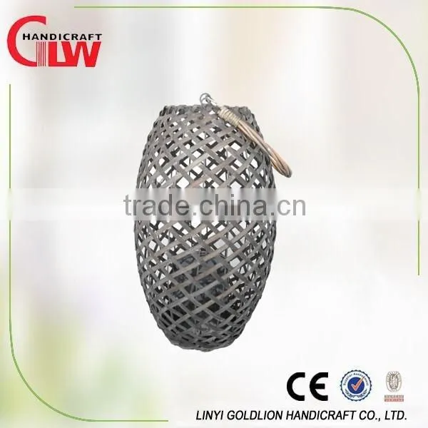 wholesale alibaba, antique wooden lantern, candle jar with rope handle
