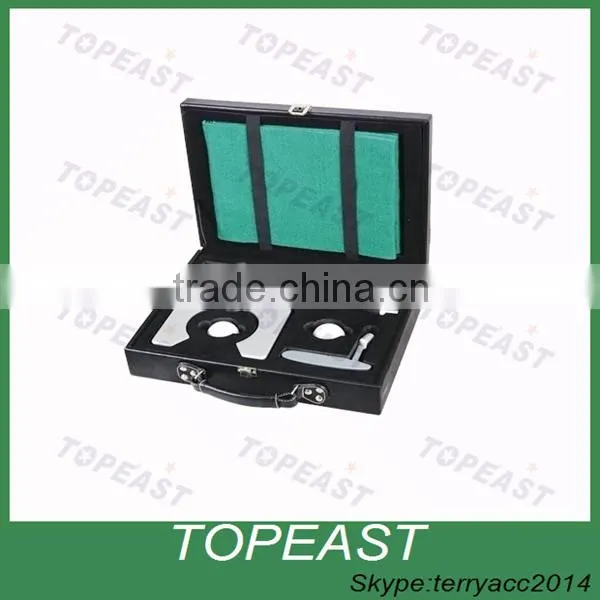 promotion gift aluminum office mini golf club set