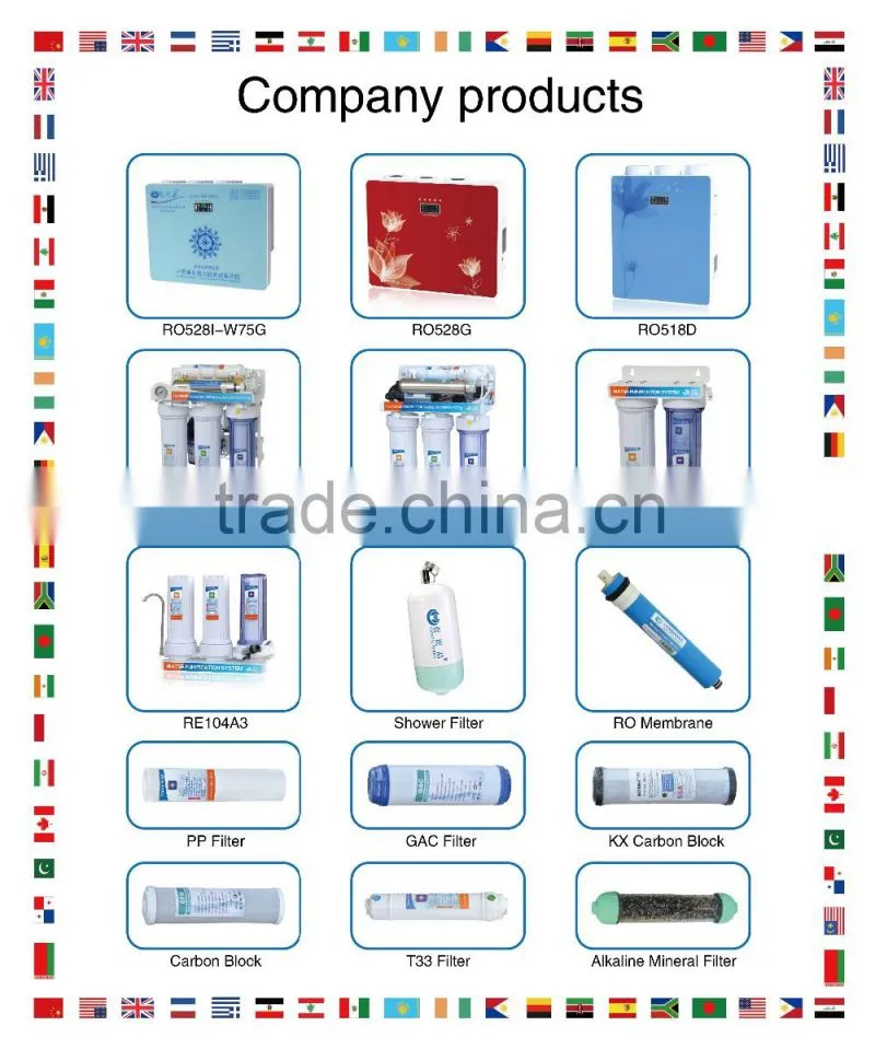 3 stage water filter machine system r Easy Water Filtration / Countertop