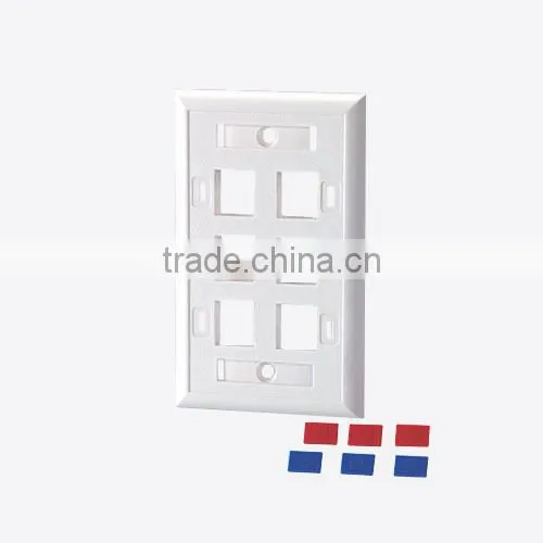 86type rj45 face plate for cat5e
