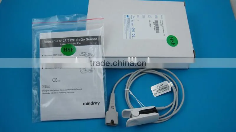Used original Mindray 512H 30-79061 reusable pediatric spo2 sensor