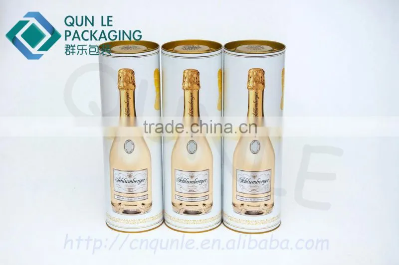 Custom Edge Curled Round Paper Tube