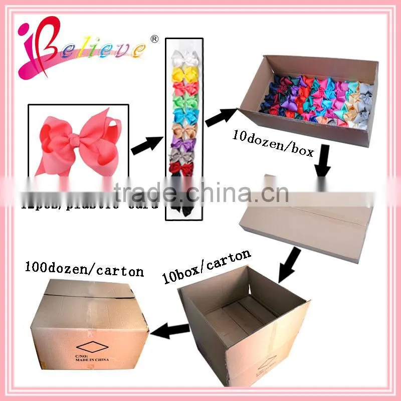 Alibaba factory wholesale ribbon bow products made in China hair jewelry (XH11-0975)