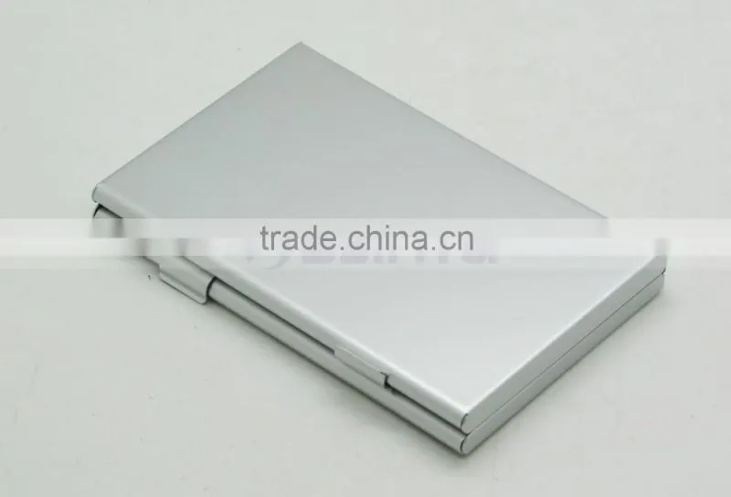 Silver Aluminum Memory Card Case COVER for MicroSD Card SD SDHC CARD 10TF+3SD Card Case