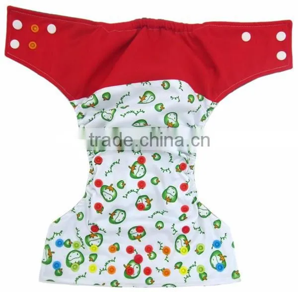 AnAnBaby High Quality Bamboo AIO Custom Cloth Diaper