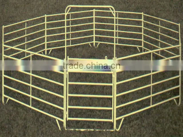 Galvanised 1.8m high cattle panels(sales1@china-metal-fence.com)