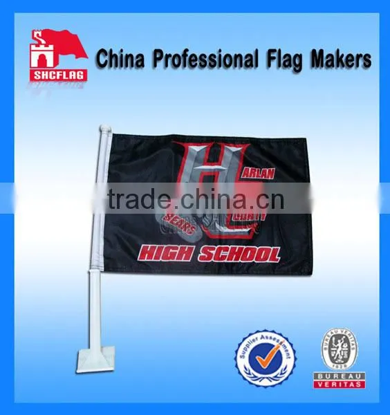 Car flag wholesale NCAA/NHL/NBA/NFL/MLB team logo design with sport car flag