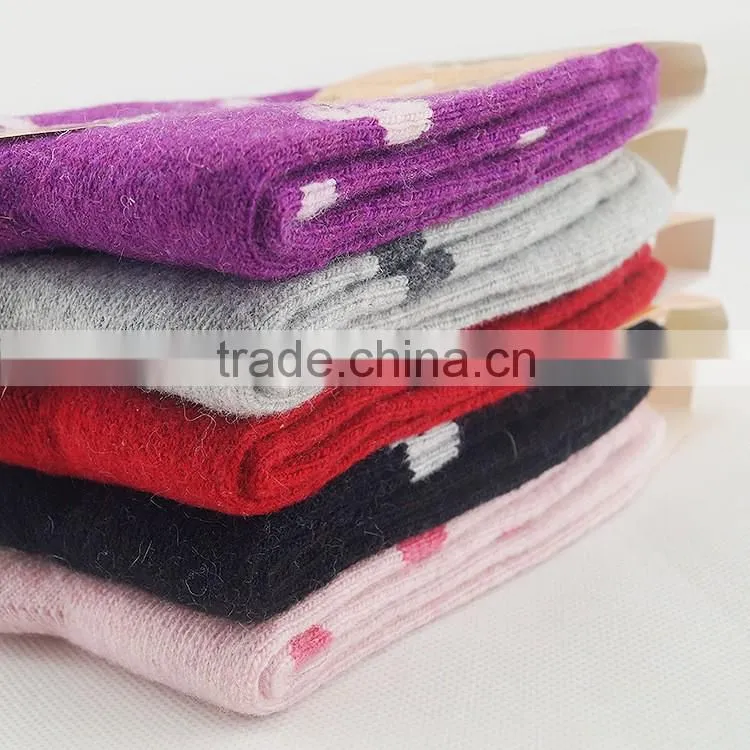 Women's Multi Color Wool Winter Socks