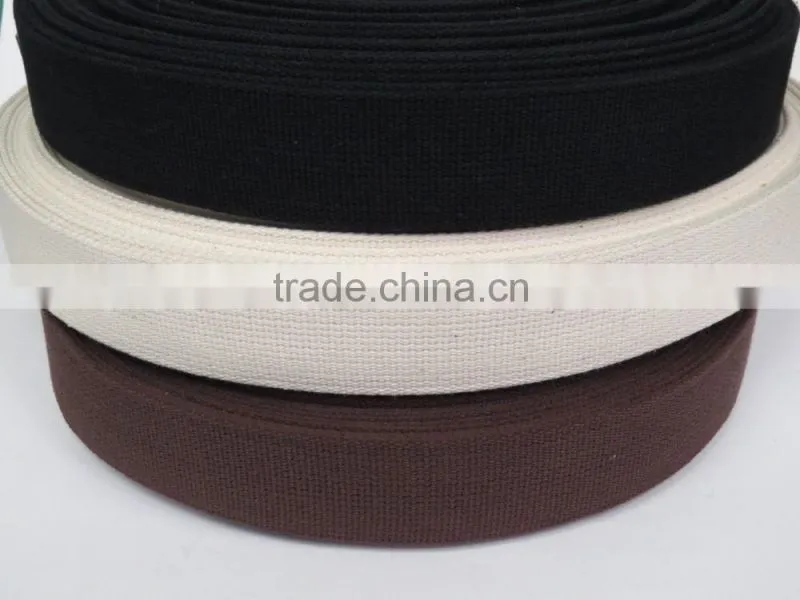 2015 best sell heavy duty cotton webbing