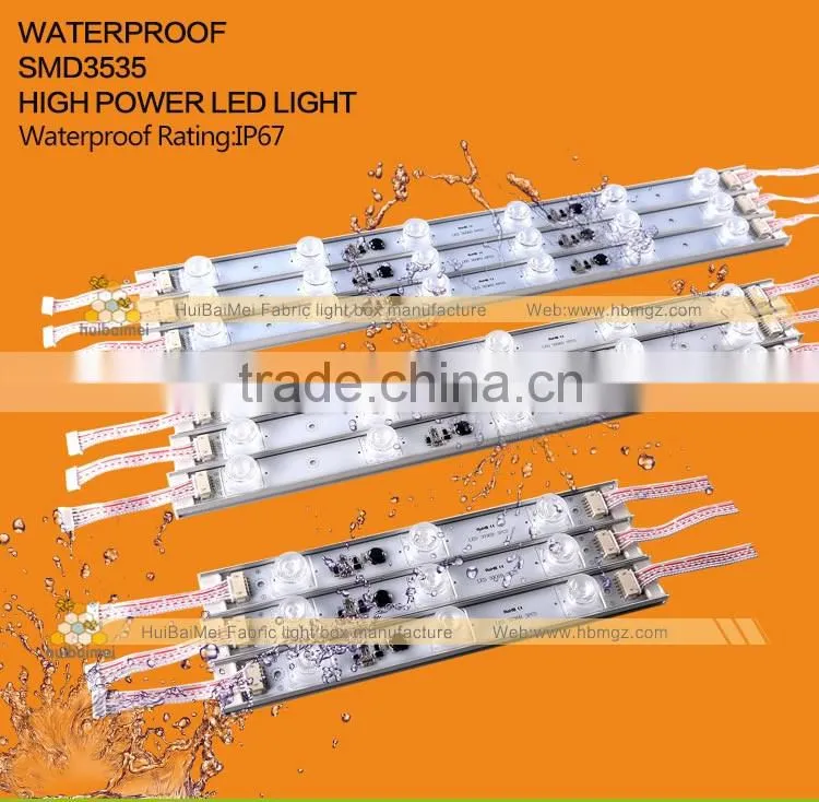 3 year warranty outdooor edge-lit led SMD3535 for double side light box