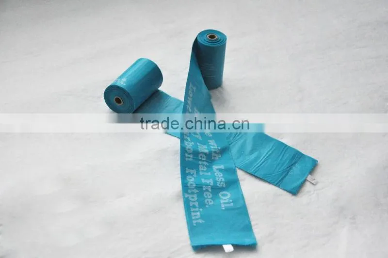 Bio-hybrid pet products of recycled plastic bag for dog garbage