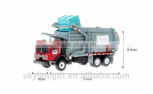 High quality 1:24 diecast models truck materal transporter