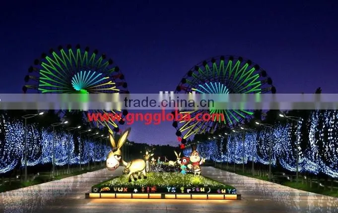 Diameter 38mm 8 SMD5050 amusement park led lights