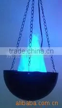 The chains mysterious connection flame silk fire lamp
