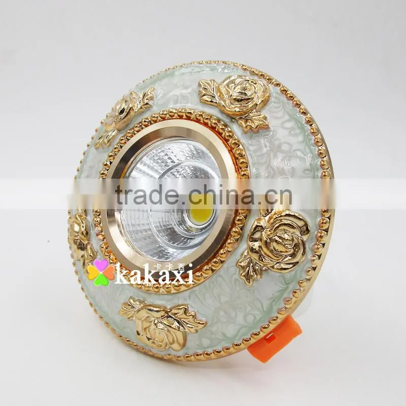 2016 New European LED Spotlight COB 3W 5w LED Downlight Ceiling Light
