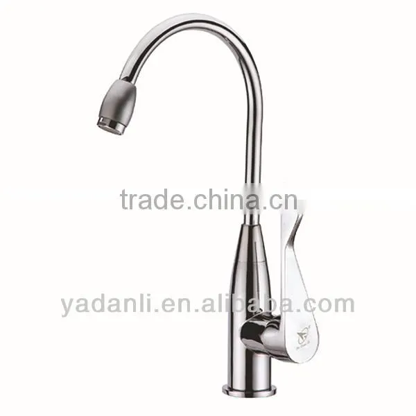 Single control deck mounted kitchen sink faucets X006A