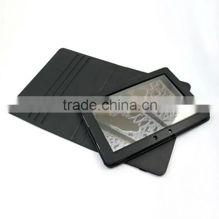 2014 highly quality Leather Cover, Tablet Case with Built-in stand for Asus TF201 10.1 inch, Universal tablet case