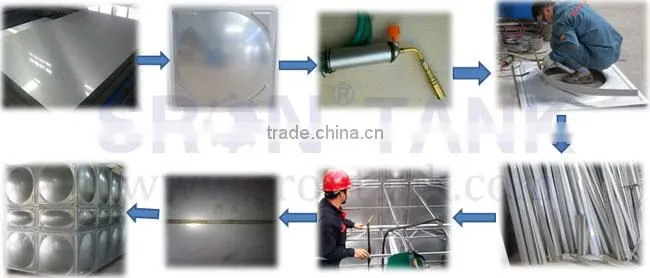 316 Stainless Steel Water Tank With China National Standard
