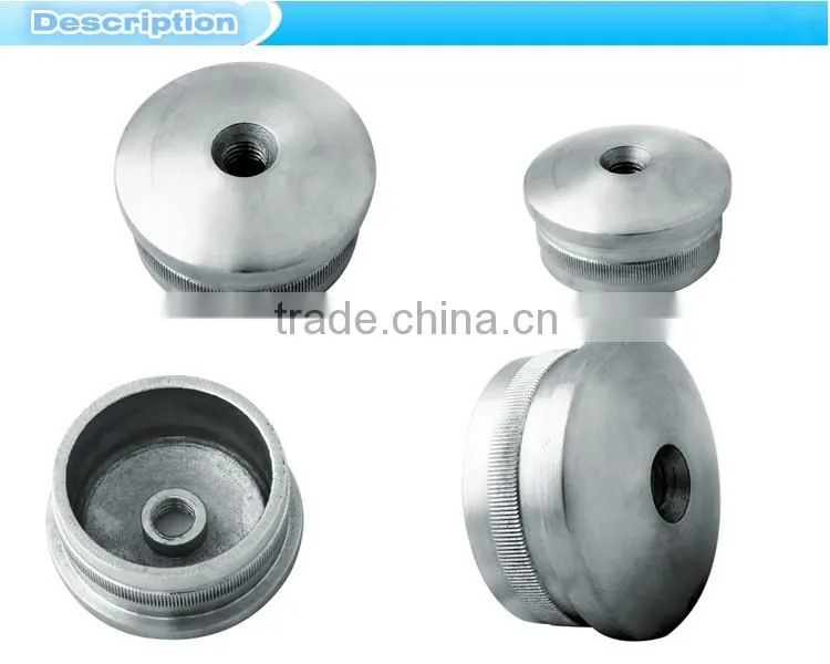 stainless steel end cap for steel tube/pipe end cap for steel tube EC-05