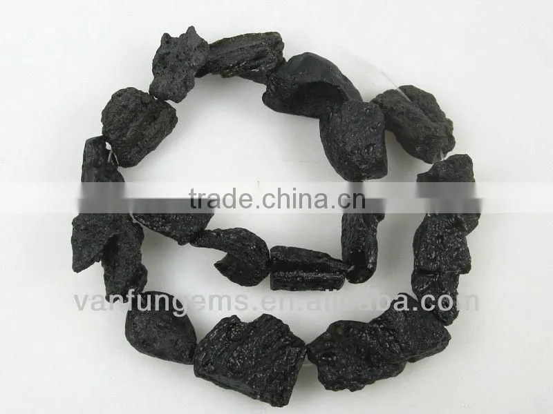 Gemstone beads Tekite nugget for jewelry