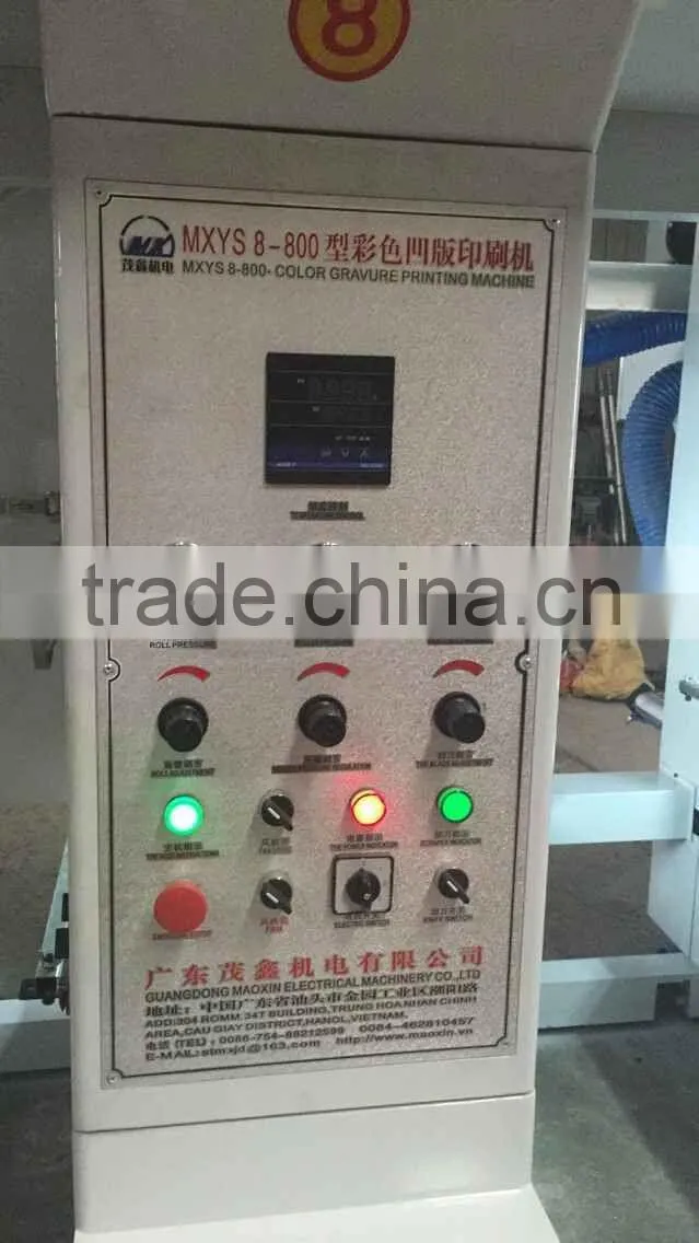 China hot sale Six color plastic Printing Machine 2016