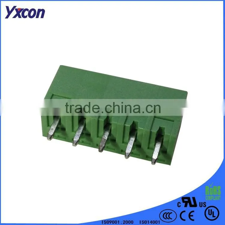 5pin straight green color wire to board connector Terminal Block