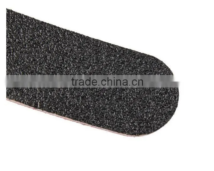 10 Pcs Nail File Buffing Buffer Curve Grit Sanding Sandpaper Black