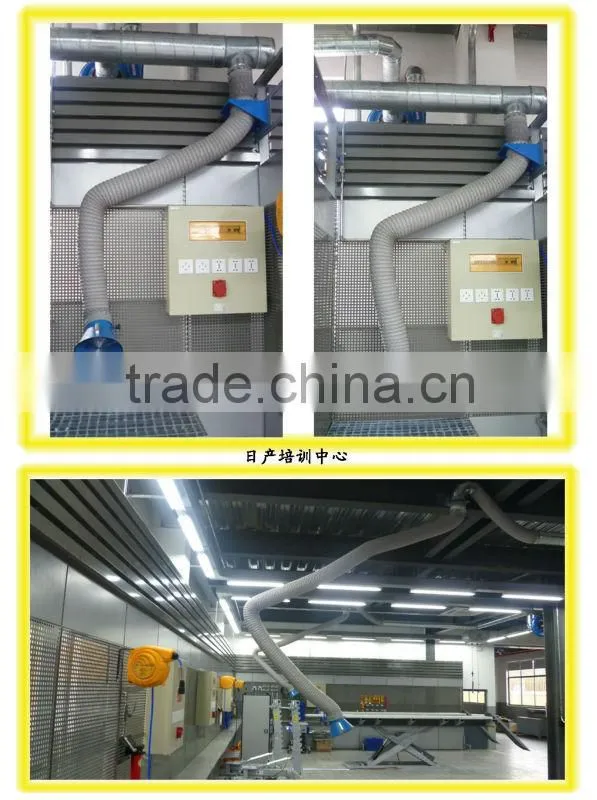 Wall-mounted welding fume purifier