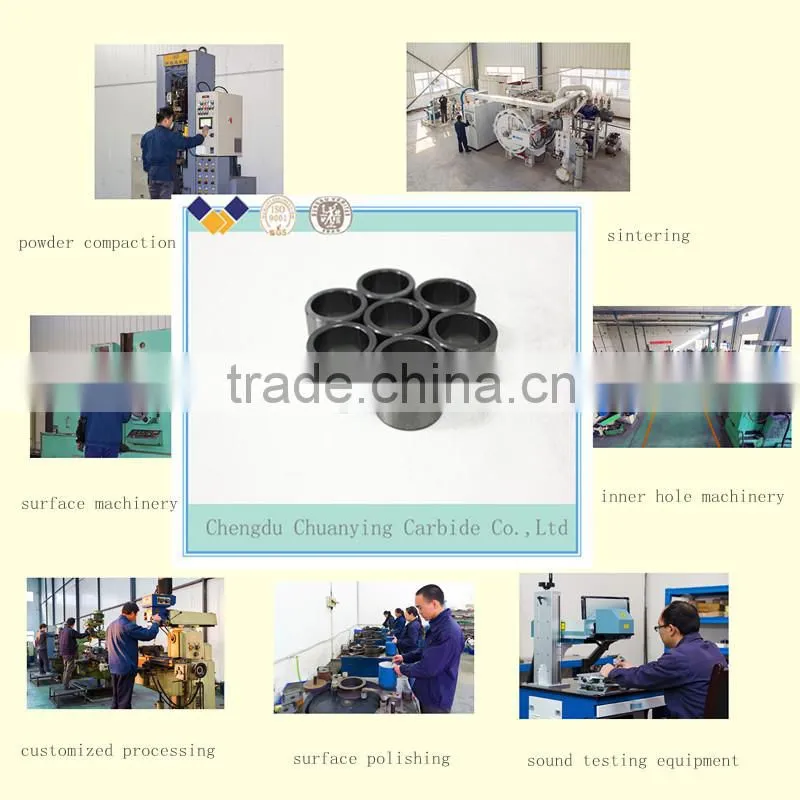 tungsten carbide oil pump bearing bushings