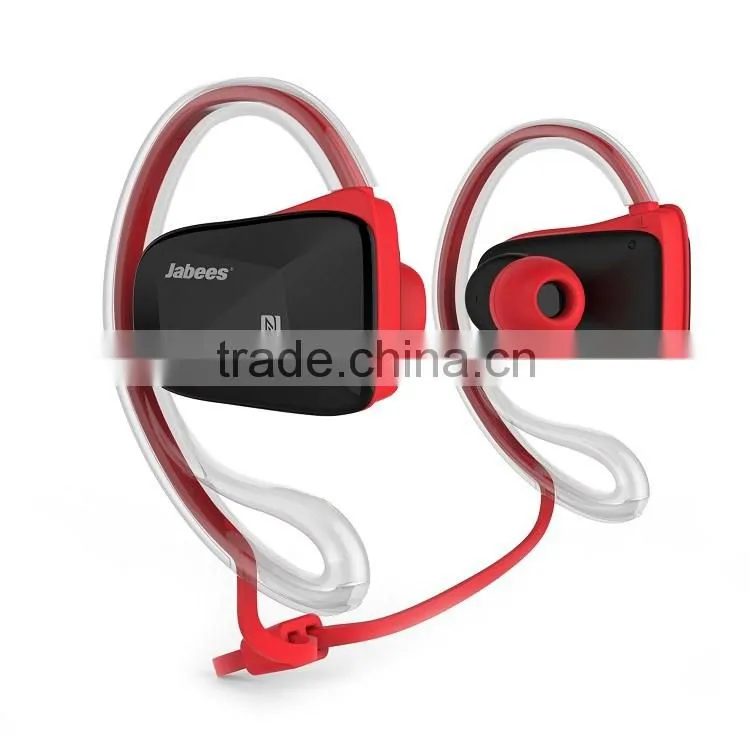 Sports stereo wireless bluetooth headset waterproof necklace bluetooth stereo headset bluetooth neckband stereo headset