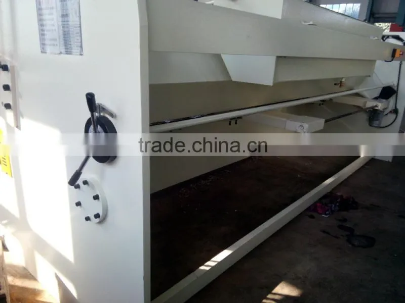 QC12Y 12K SERIES BOHAI BRAND HYDRAULIC SHEAING MAHCINE PRICE, HYDRAULIC SWING BEAM SHEARING MACHINE