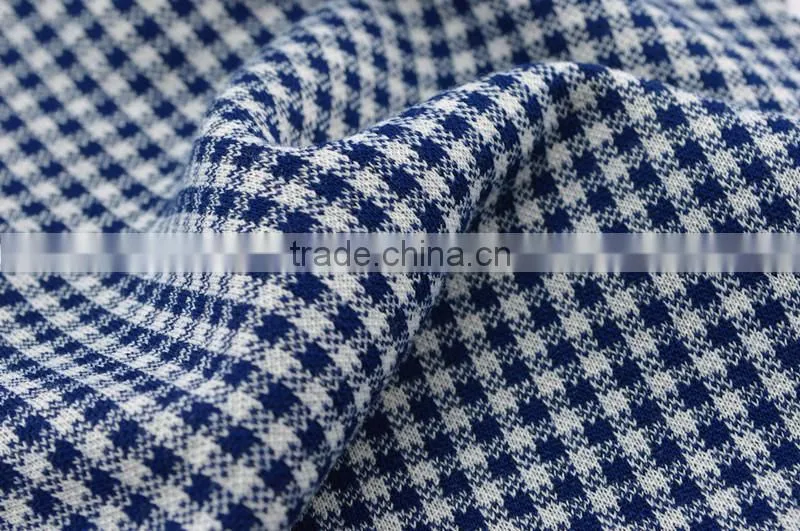 Polyester Viscose Tencel elastic yarn dyed knitted fabric