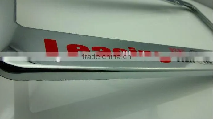 Custom Die Cast Zinc Alloy Metal License Plate Frame