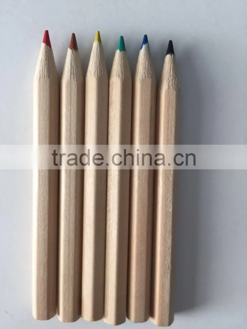 Customized 3.5''Colored Pencil, mini promotional color pencil set