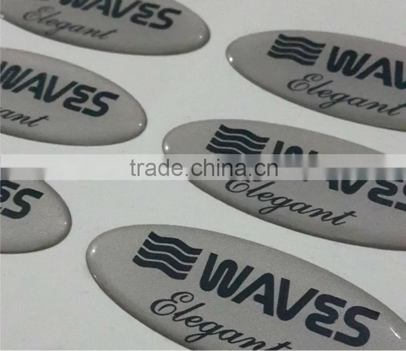 High quality dome epoxy crystal sticker