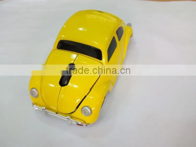 Promotional Gift Car Shaped Novelty Wireless Mouse with LED Lamp