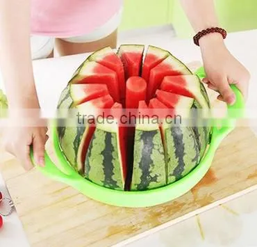 Big Safe Stainless Steel Fruit Melon Watermelon Slicer