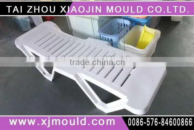Plastic garden Rattan Chair With armrest Mould maker in taizhou