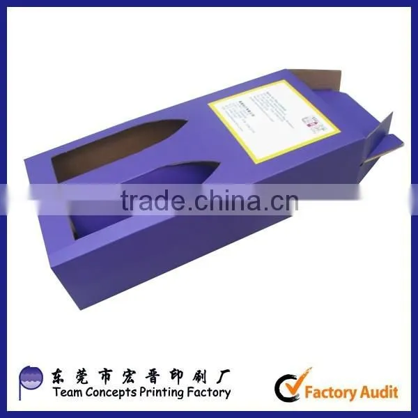 customized paper corrugated window packaging box